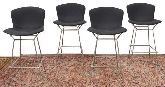 (4) KNOLL BERTOIA CHROMED STEEL