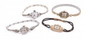 (4) Ladies Bracelet wristwatch