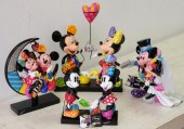 4 LARGE BRITTO FIGURES OF MICK