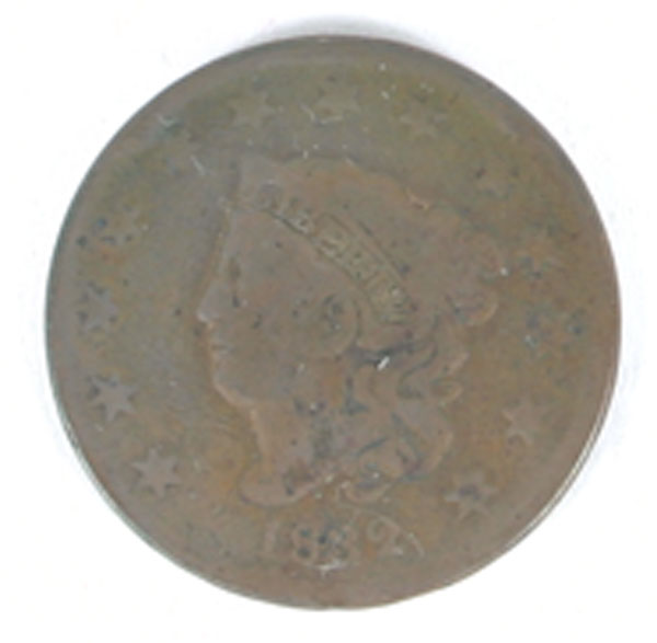 4 Large Cents - 1832 1833 (2)1853