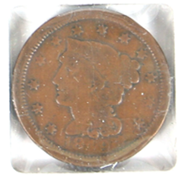 4 Large Cents - 1849 (2)1851 1852