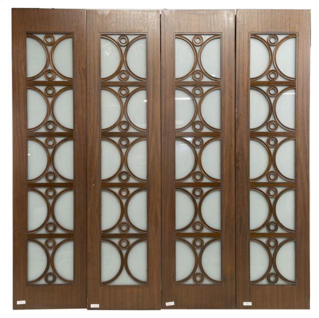 (4) LARGE MID-CENTURY ARCHITECTURAL