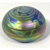 4" LEVAY Studio Art Glass Pape