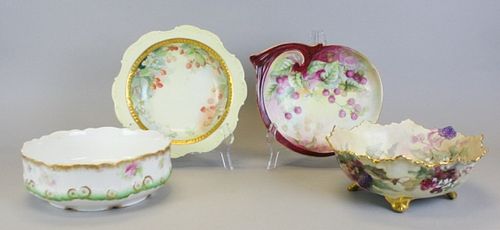 4 LIMOGES PORCELAIN SERVING