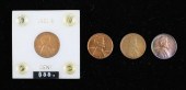 4 LINCOLN WHEAT PENNIES 1931 S