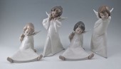 4 LLADRO ANGEL FIGURINES BY SA