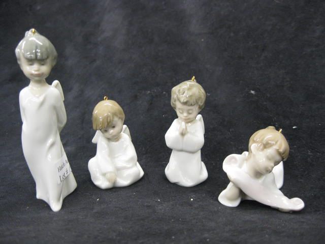 4 Lladro Porcelain Christmas