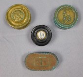 (4) LORD NELSON COVERED BOXES,