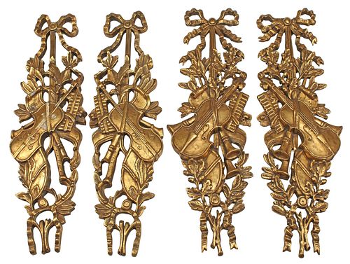 (4) LOUIS XVI STYLE GILTWOOD