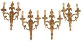 (4) LOUIS XVI STYLE ORMOLU TWO