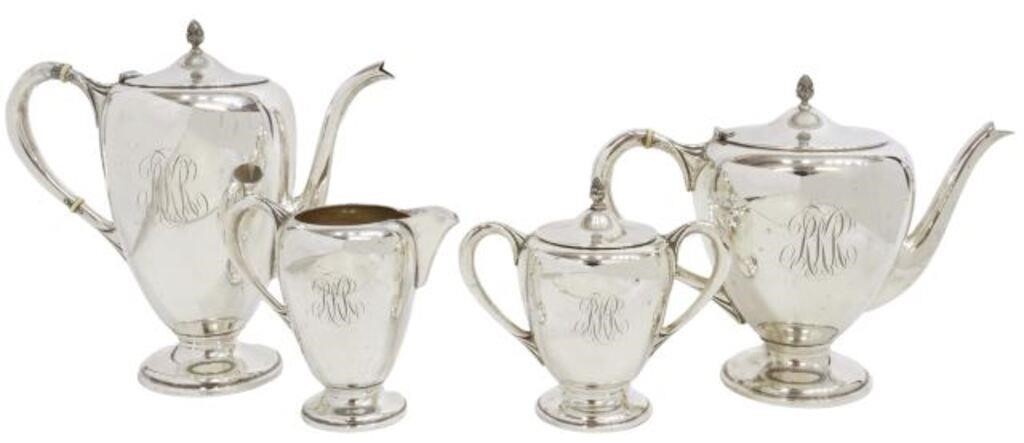 (4) M. FRED HIRSCH STERLING TEA &