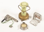 (4) METAL DOLLHOUSE ACCESSORIE