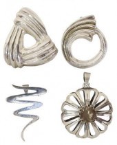 (4) MEXICAN MODERNIST STERLING