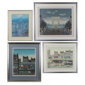 4 MICHEL DELACROIX PARIS LITHO