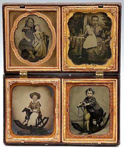 4 MID-19TH C 1/6 PLATE