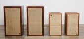 4 MID CENTURY ACOUSTIC RESEARC