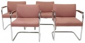 (4) MID-CENTURY CANTILEVER CHR