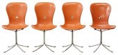 (4) MID-CENTURY MODERN GIDEON