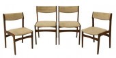 (4) MID-CENTURY MODERN TEAKWOO
