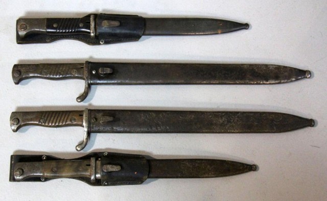 (4) Military Bayonets WWIIWith