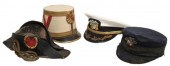 (4) MILITARY HATS, GERMAN BICO