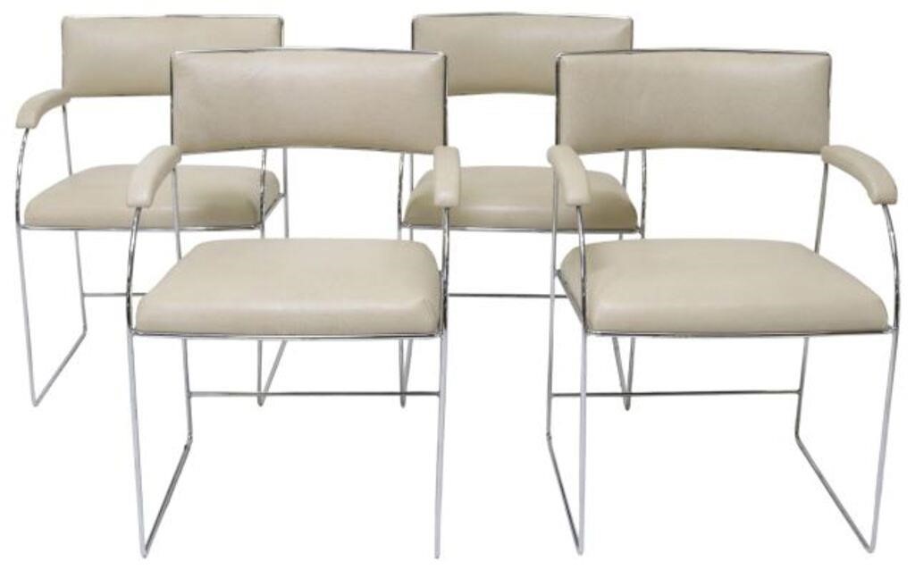 (4) MILO BAUGHMAN STYLE LEATHER