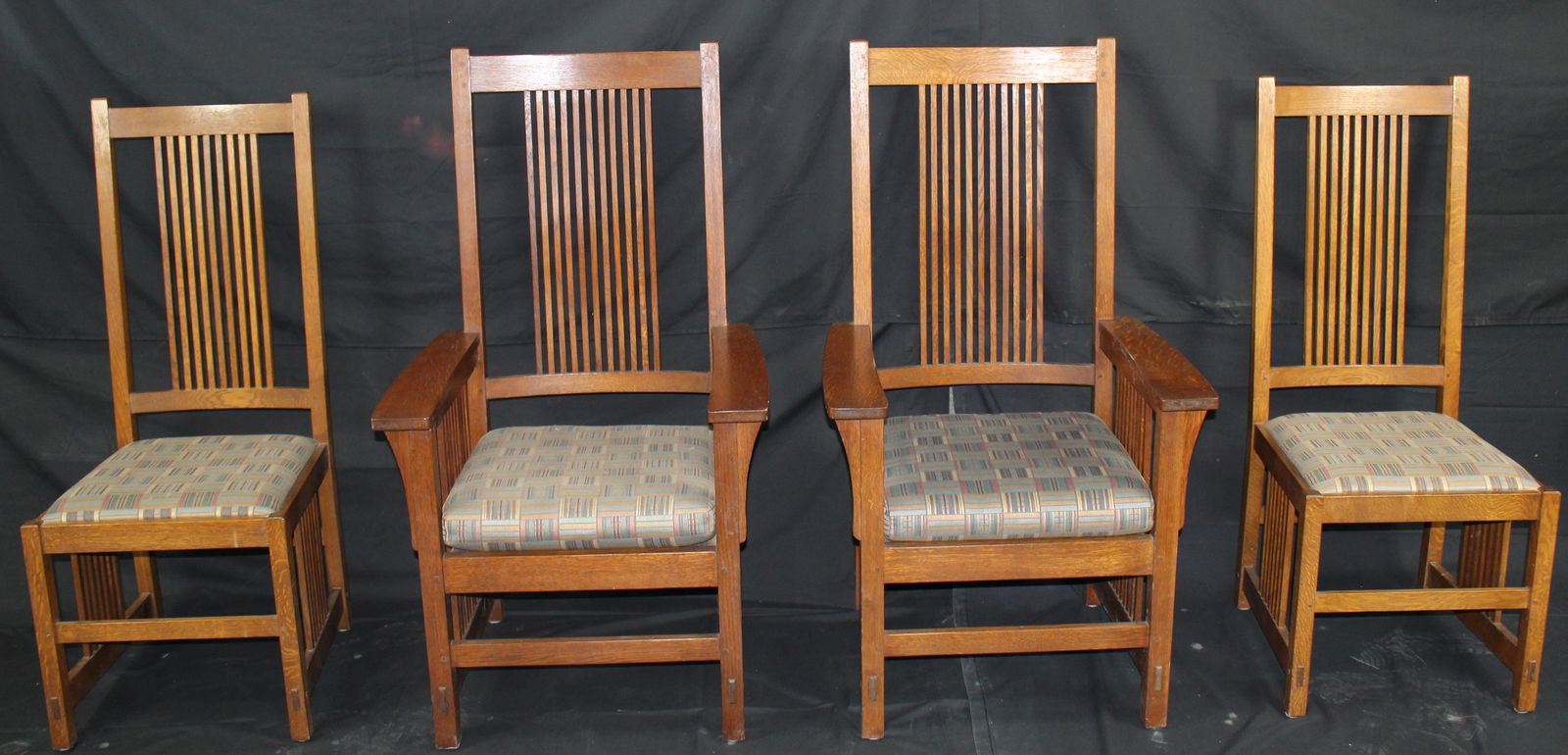 4 MISSION STICKLEY CHAIRS4