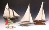 (4) MODEL SAILING SHIPS, 'ENDE