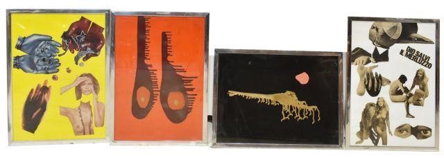 (4) MODERN SURREALIST DADA