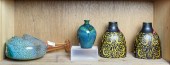 (4) MODERN VASES: A KOSTA BODA