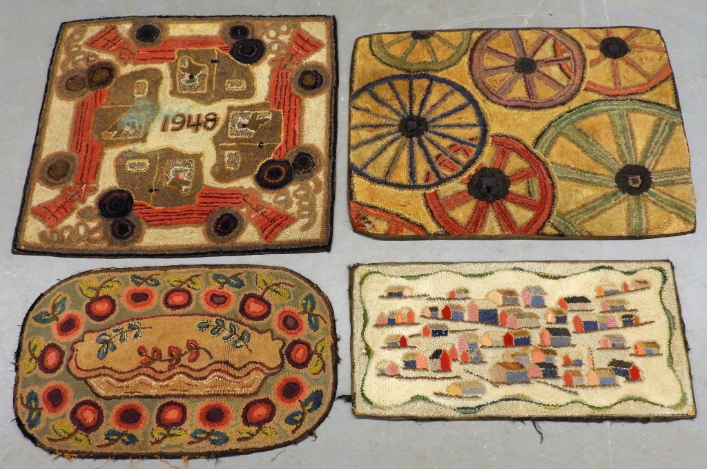 4 MOLLY NYE TOBY FABRIC FOLK ART