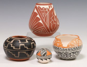 (4) NATIVE AMERICAN ACOMA &AMP
