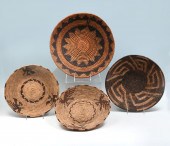 4 NATIVE AMERICAN INDIAN WOVEN