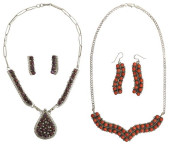 (4) NATIVE AMERICAN SILVER SPI