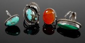 (4) NATIVE AMERICAN STERLING S
