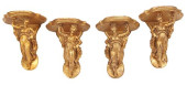 (4) NEOCLASSICAL STYLE GILT FI