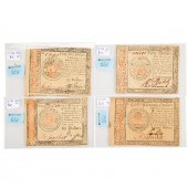 4 NICE CONTINENTAL CURRENCY NO