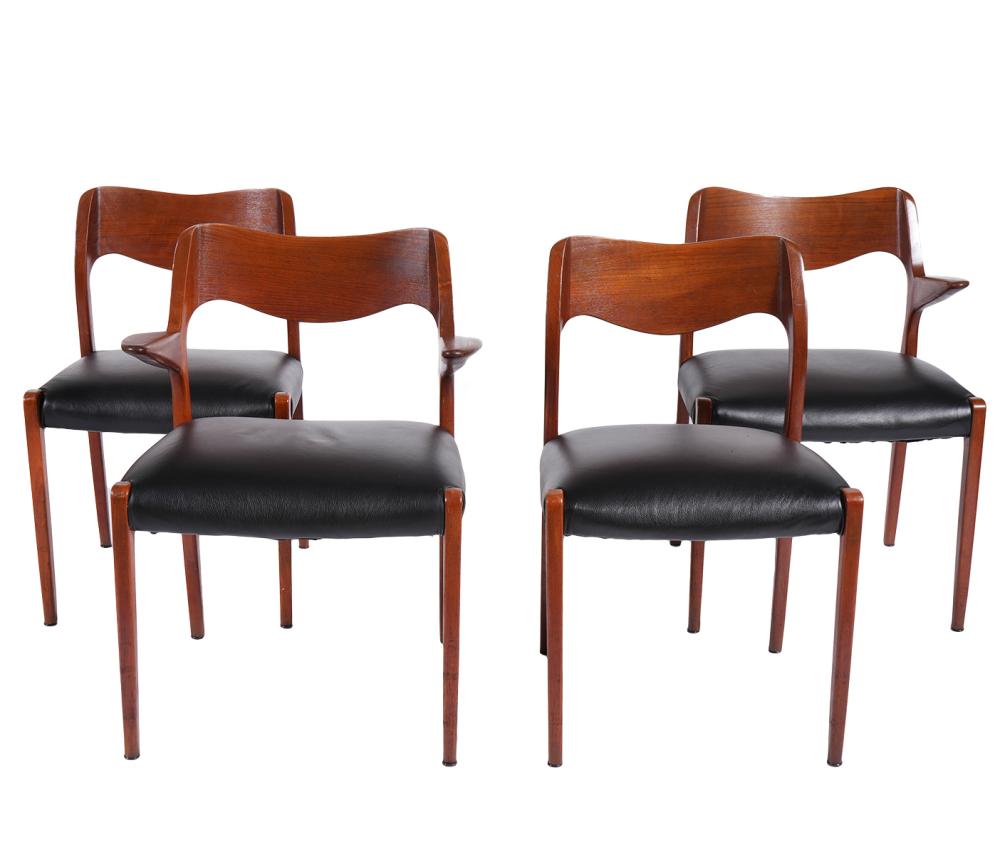 4 NIELS JL MOLLER DANISH TEAK