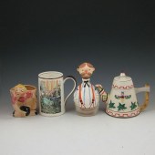 4 novelty items: Grays Pottery
