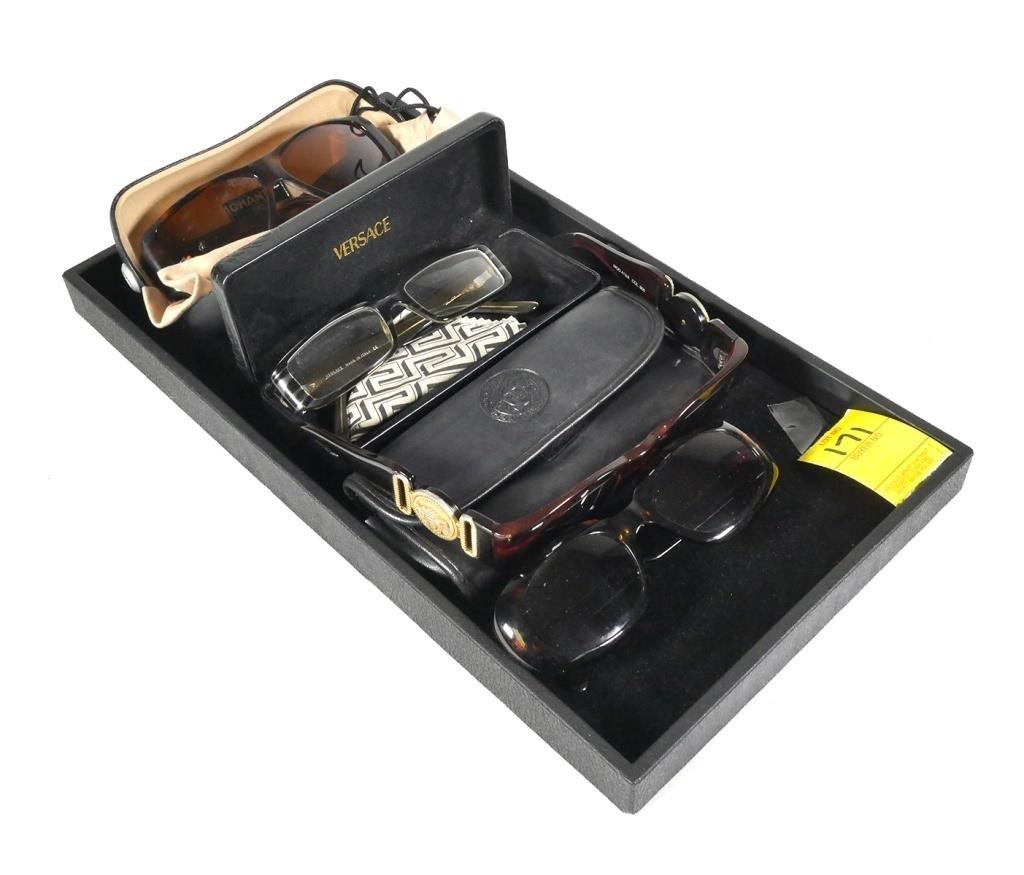4 PAIR OF DESIGNER GLASSES, CHANEL,