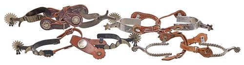 (4 PAIR) WESTERN STYLE COWBOY