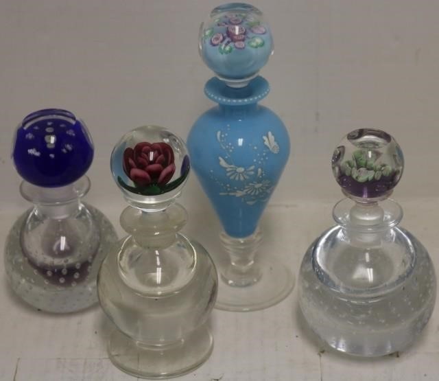 4 PAIRPOINT PAPERWEIGHT STOPPER
