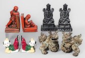 (4) Pairs Asian style bookends