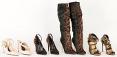 4 PAIRS OF TOM FORD SHOES, PYT