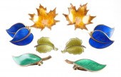 4 PAIRS SCANDINAVIAN STERLING