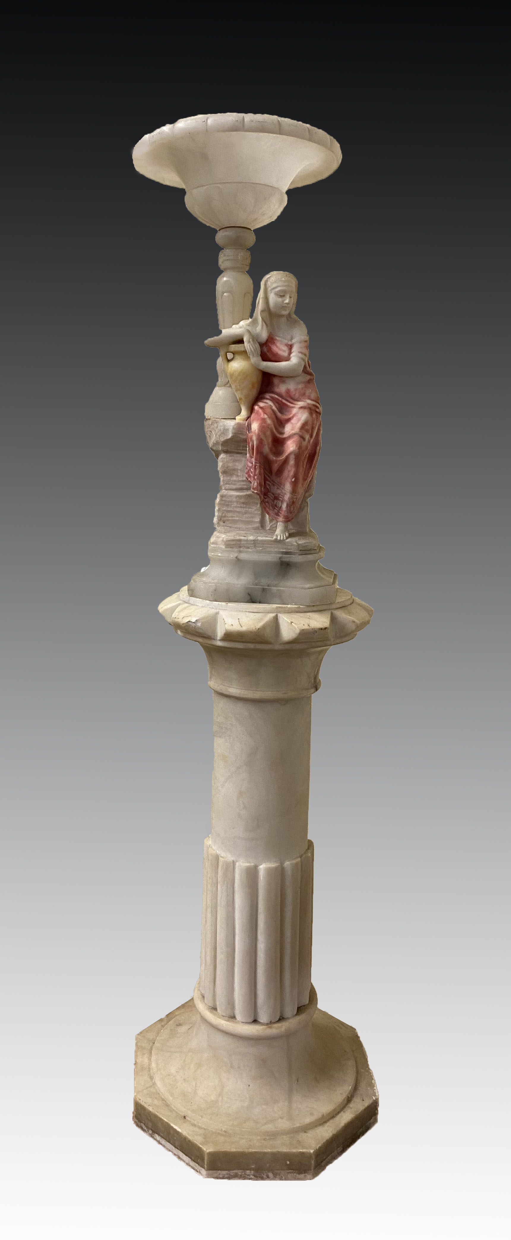4 PART MARBLE REBECCA AT THE WELL