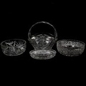 (4 PC) AMERICAN BRILLIANT CRYS