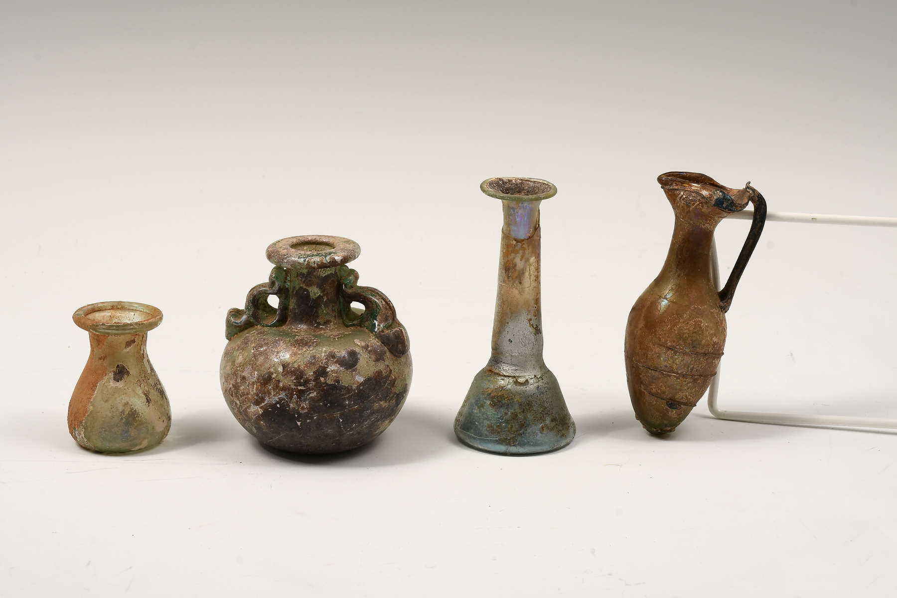 4 PC. ANCIENT ROMAN GLASS
