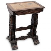 (4 PC) ANTIQUE CHINOISERIE CAR