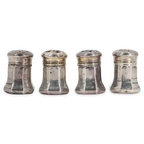 (4 PC) CARTIER STERLING SALT